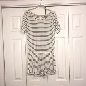 J Crew Striped Jersey Romper